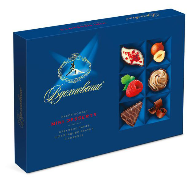 

Набор конфет Красный октябрь Вдохновение Mini Desserts, 165 г