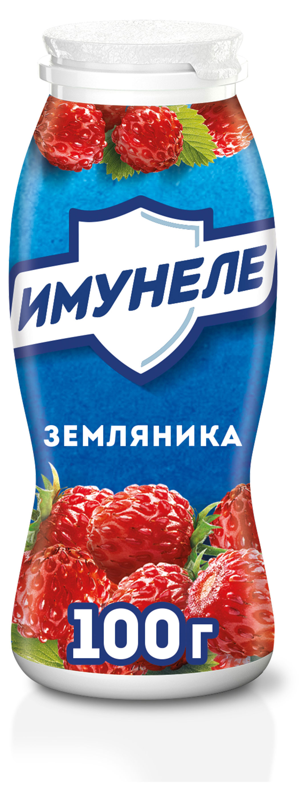 Изображение товара Напиток кисломолочный «Имунеле» земляника 1,2% охлажденный, 100 г