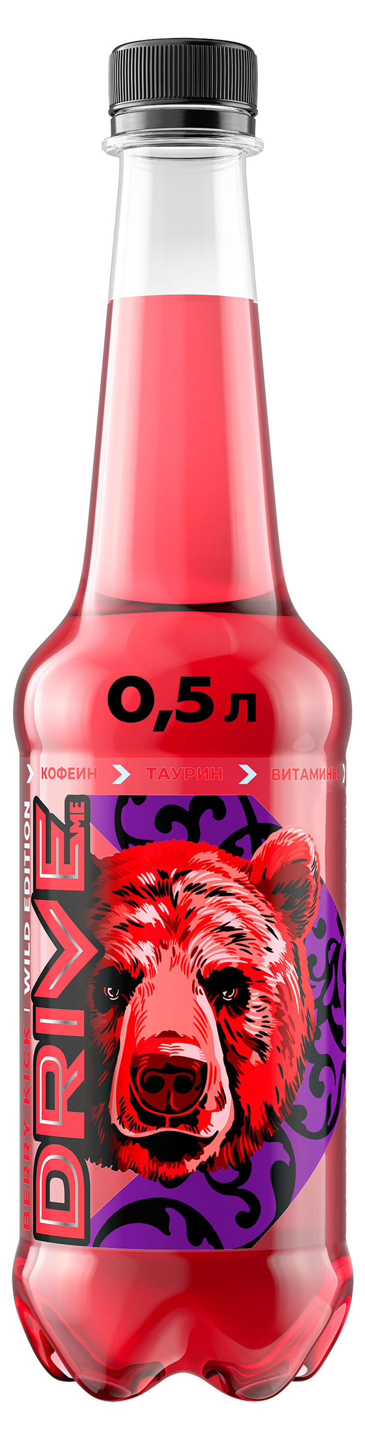 Изображение товара Энергетический напиток Drive Me Berry Kick 500 мл бодрящий вкус ягод