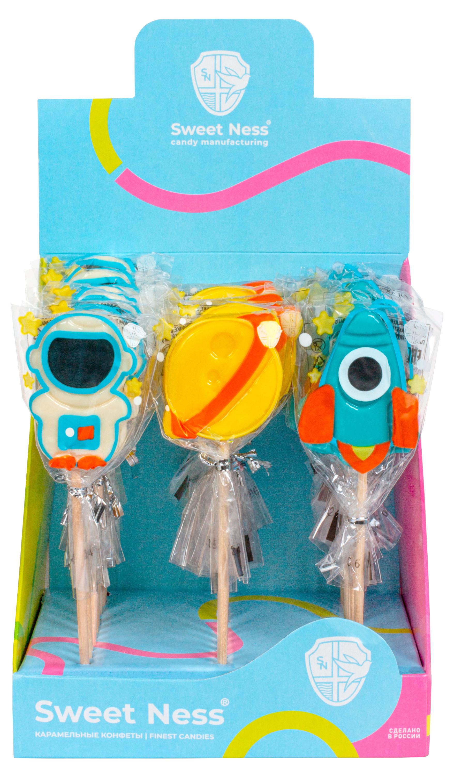 

Карамель леденцовая Sweet Ness Космические фигуры, 15 г