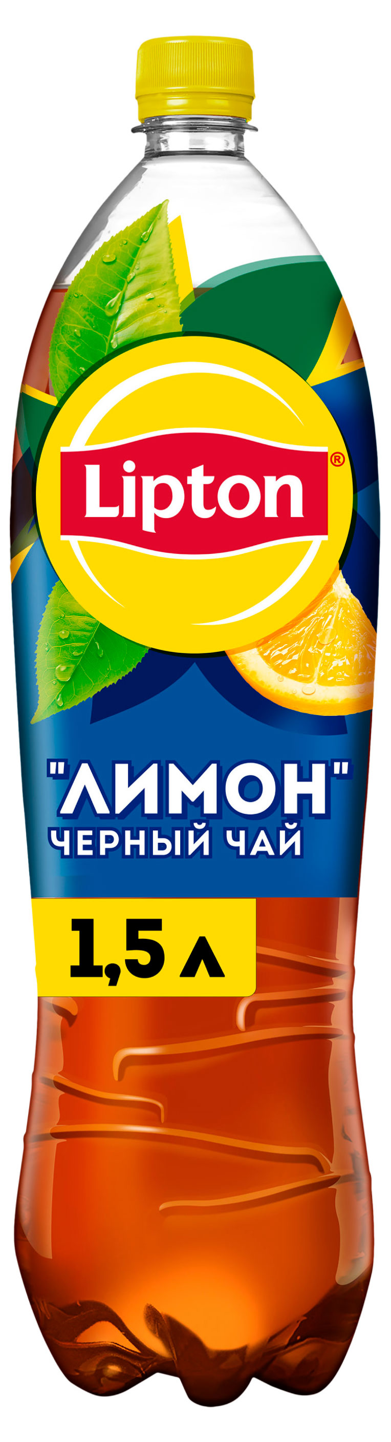 

Чай черный Lipton лимон, 1,5л