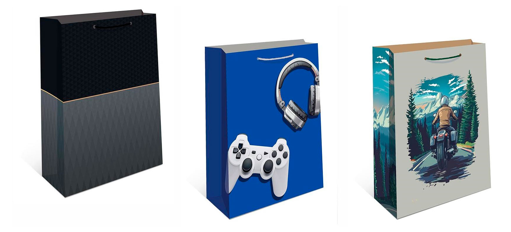 

Пакет подарочный Арт & Дизайн, 18х22х10 см в ассортименте