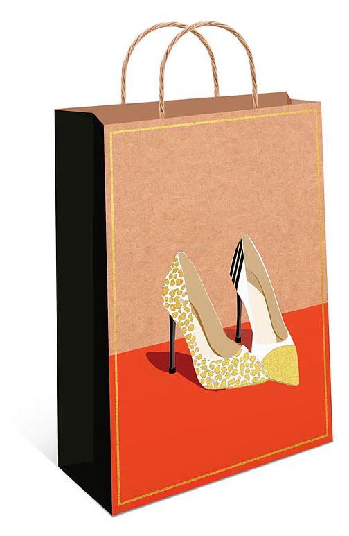 

Пакет подарочный крафт малый в ассортименте