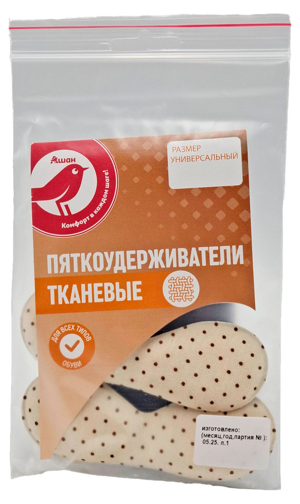 

Пяткоудерживатель тканевый АШАН Красная птица