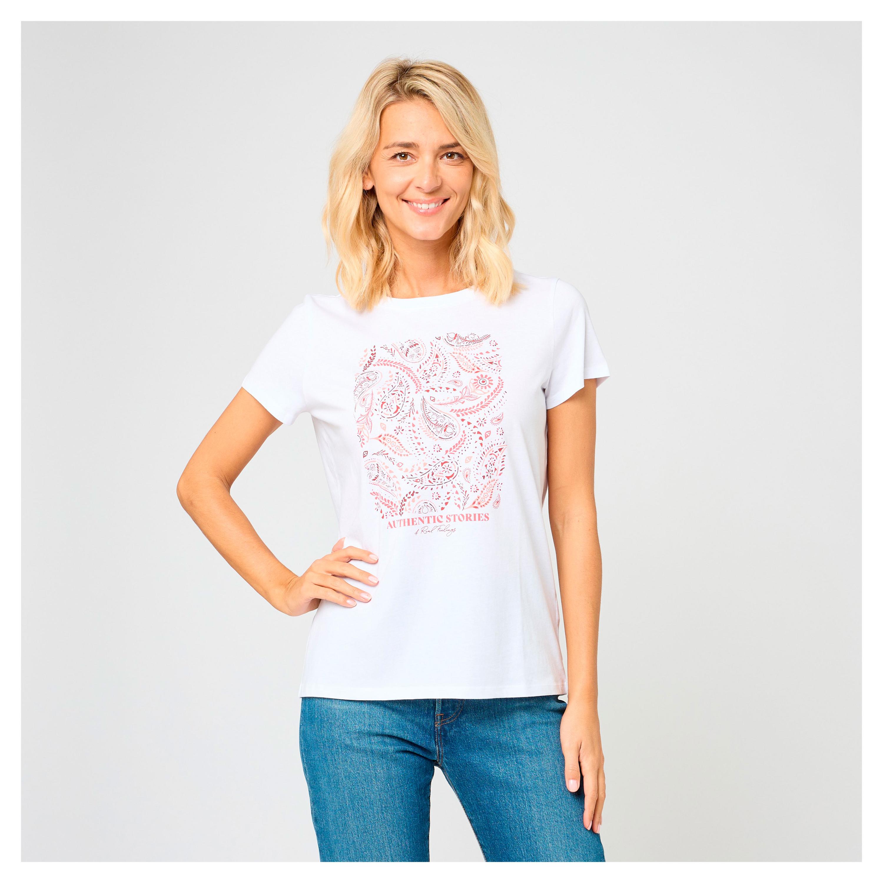 Изображение товара Футболка женская InExtenso TEE0015 Белая