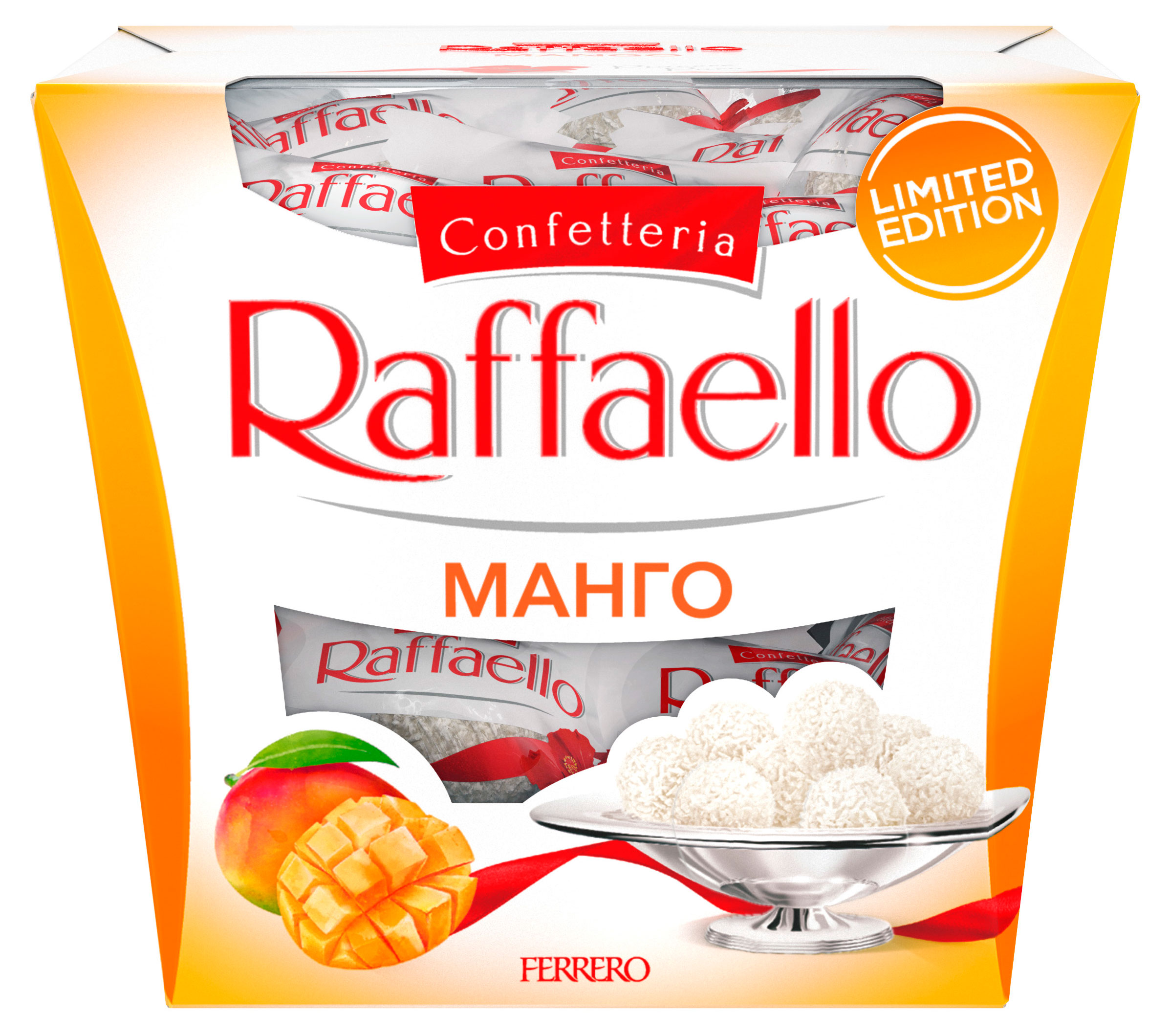 

Конфеты RAFFAELLO с манго, 130 г