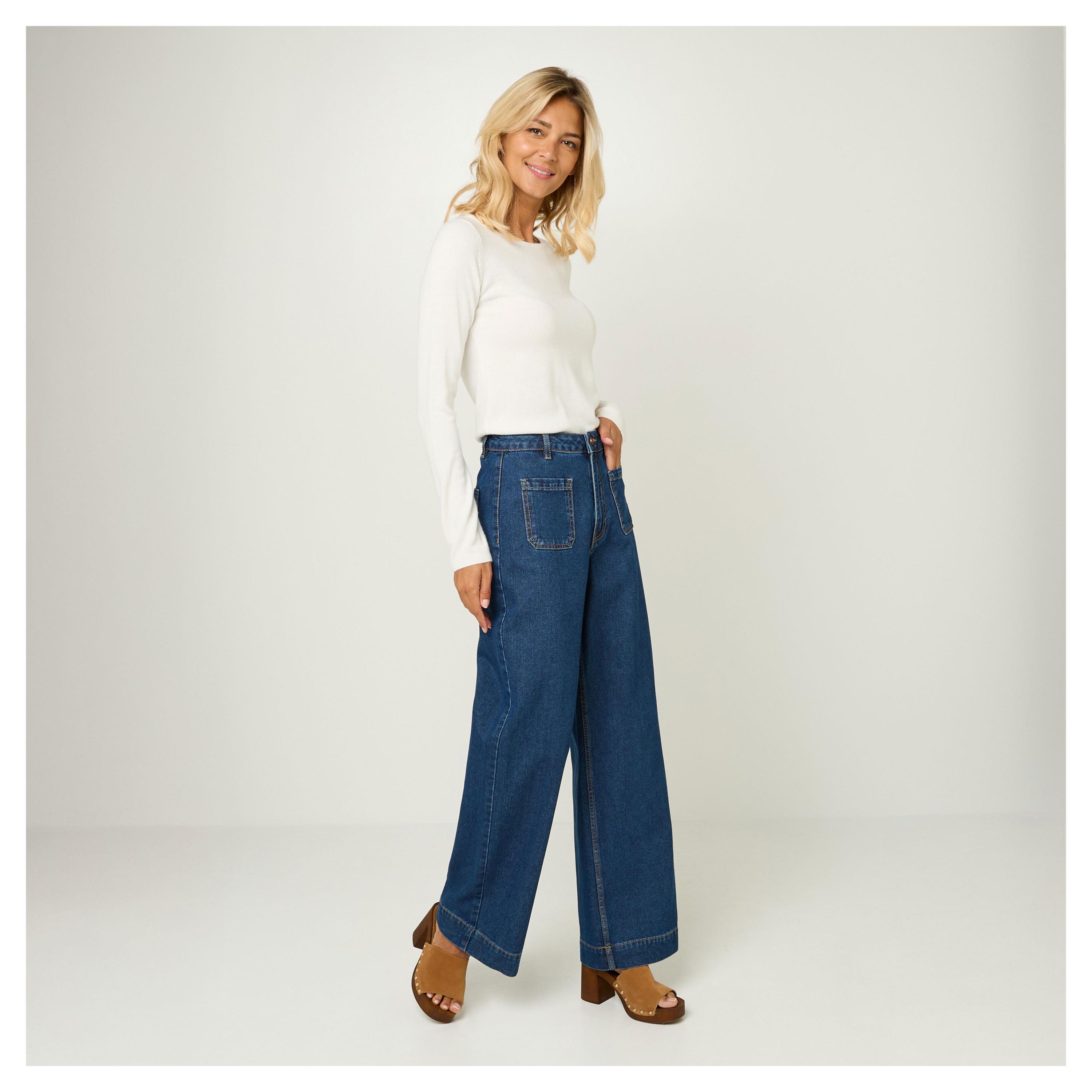 Изображение товара Джинсы женские InExtenso прямые синие, р. 26/36-38/48