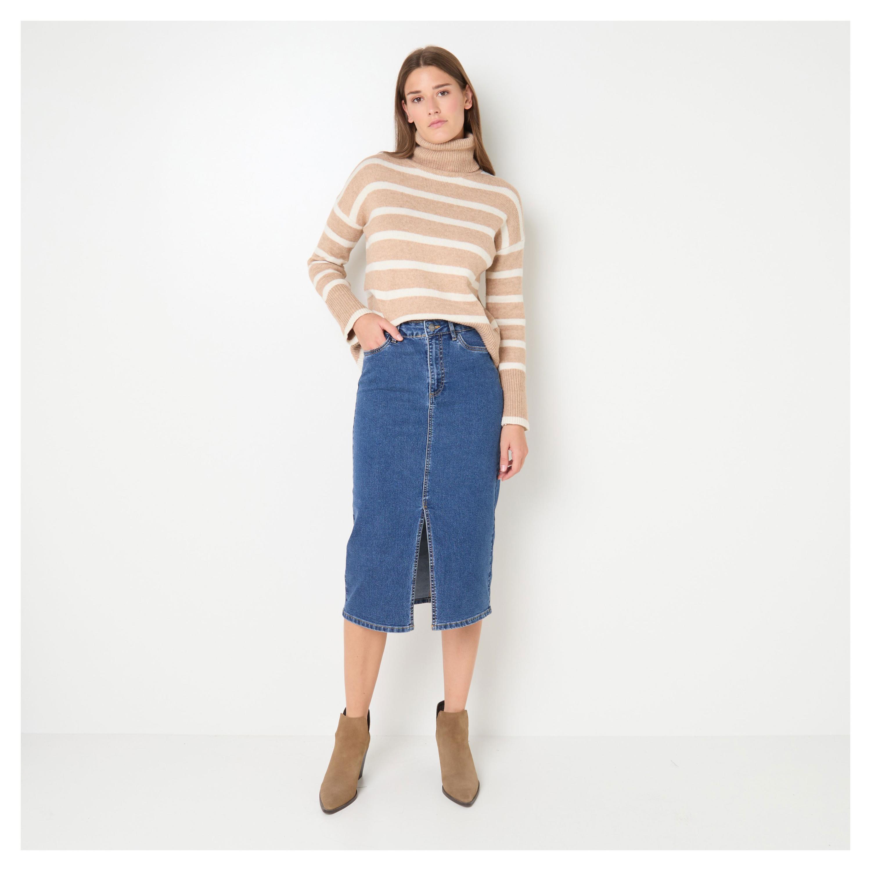 Изображение товара Юбка джинсовая InExtenso синяя, р. 36-48