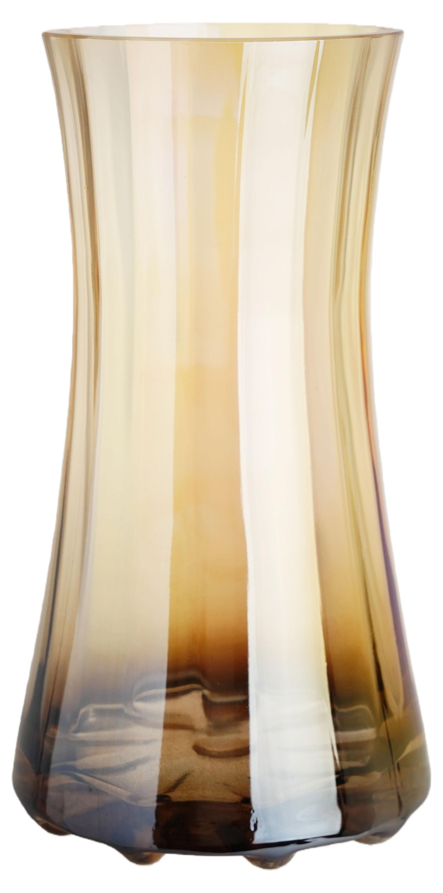 Изображение товара Ваза Радужная стеклянная Actuel 22,5 см яркая и лёгкая