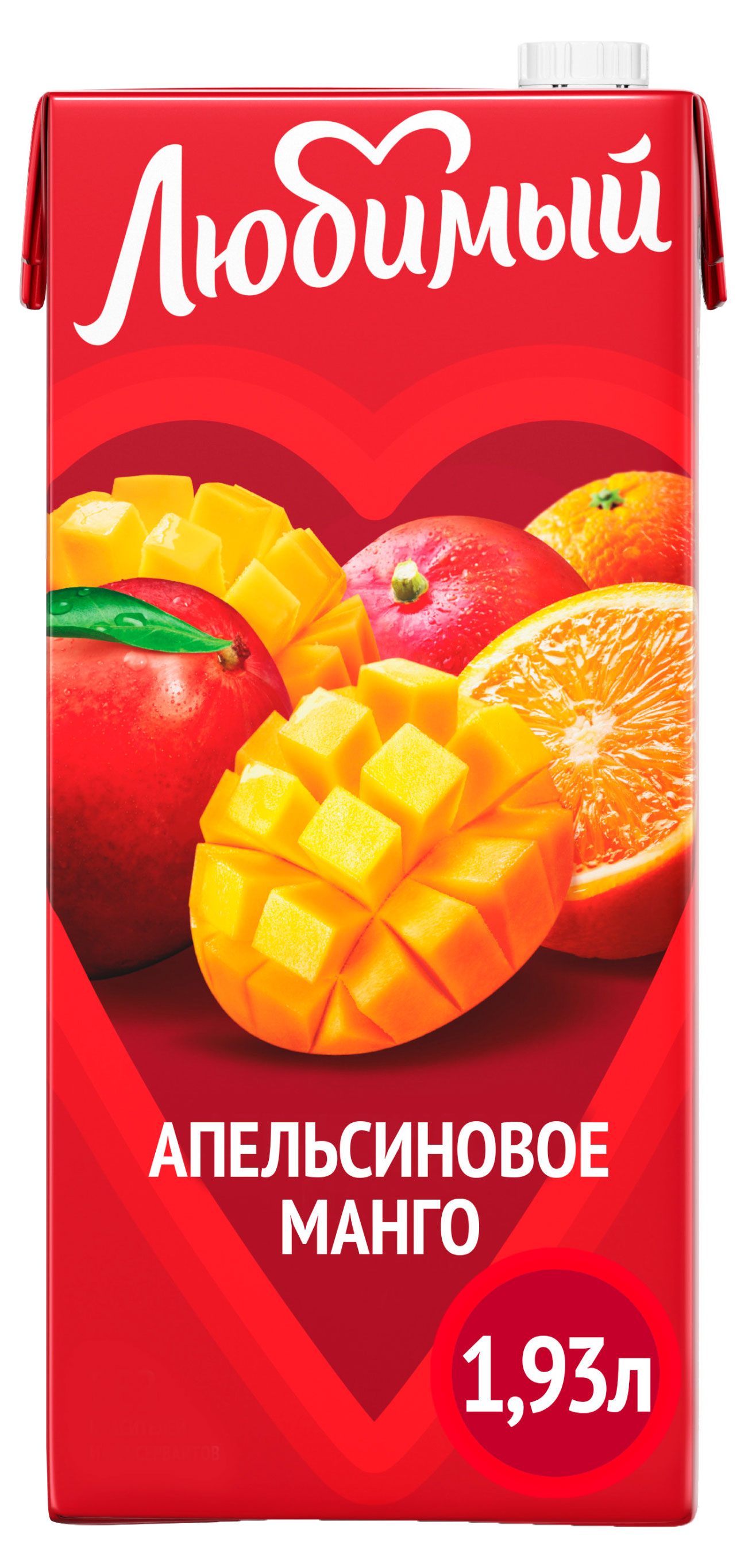 

Напиток Любимый апельсин манго мандарин, 1,93 л