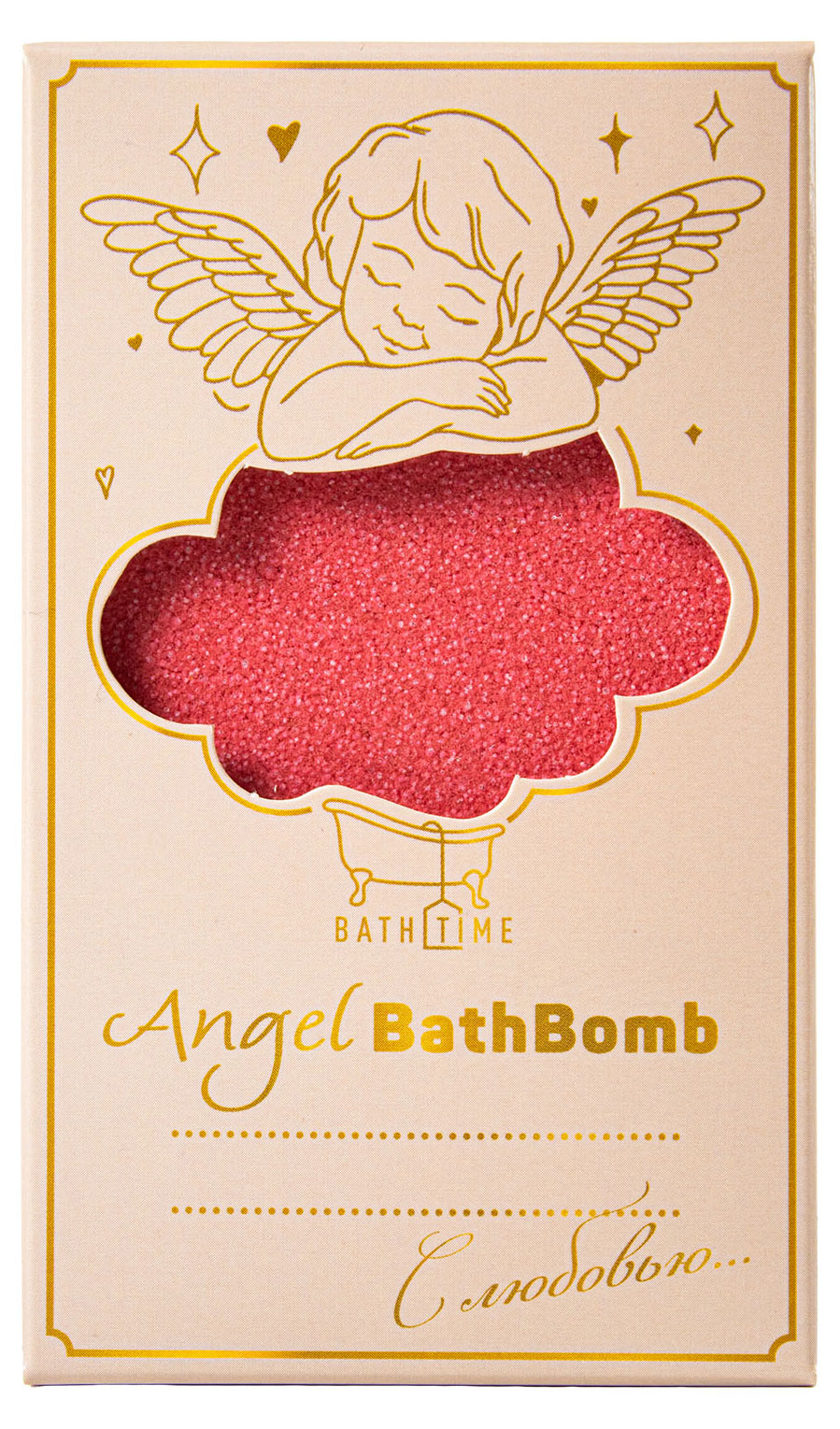 Изображение товара Бомбочка для ванны BathTime Angel Bath Спелая вишня 170 г для релаксации и ухода
