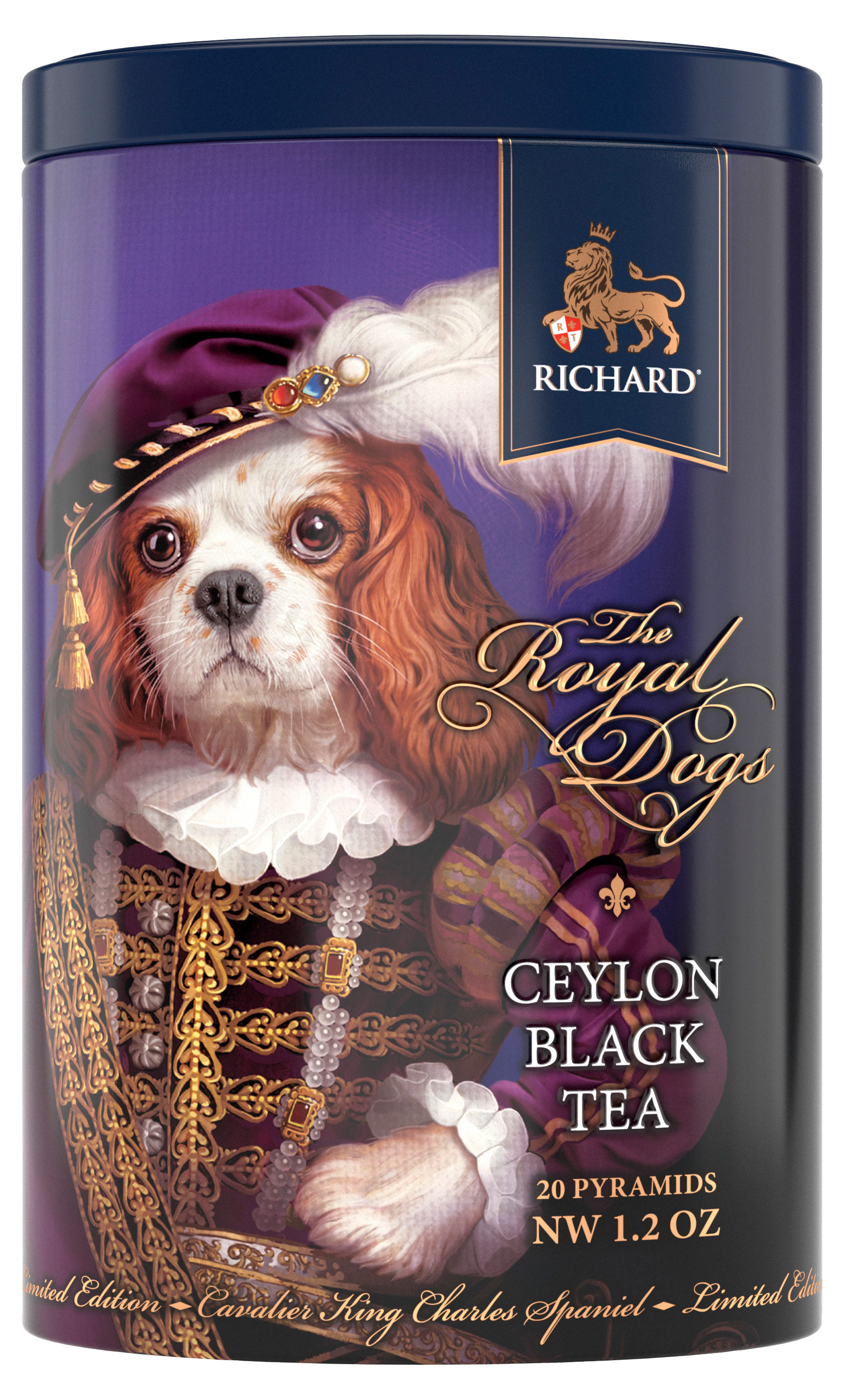 Изображение товара Чай черный RICHARD The Royal Cats&Dogs в ирамидках, 34 г