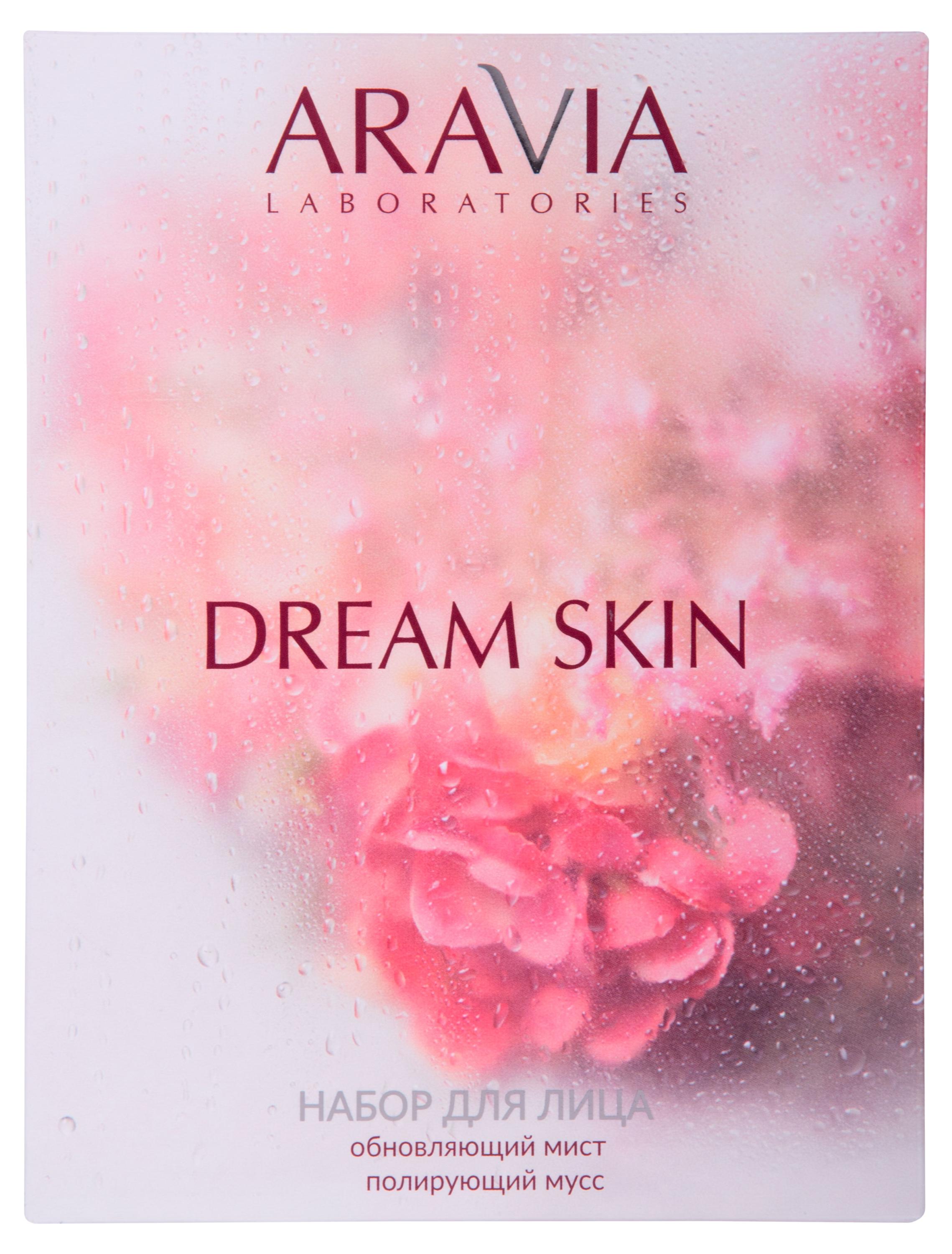 

Набор подарочный ARAVIA Laboratories для ухода за кожей лица Dream Skin, Мусс 100 мл + Мист 110 мл