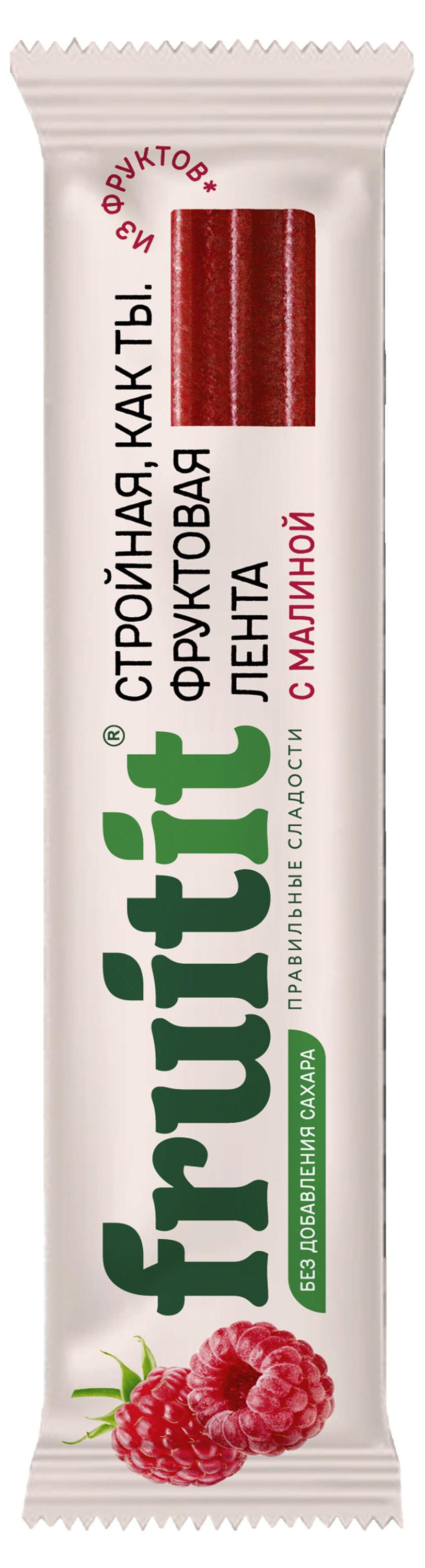 

Фруктовая лента Fruit It с малиной без добавления сахара, 25 г