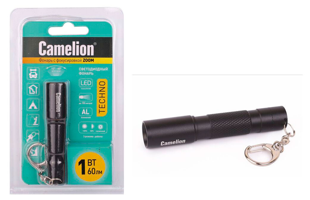 

Фонарь Camelion с фокусировкой Zoom LED51532