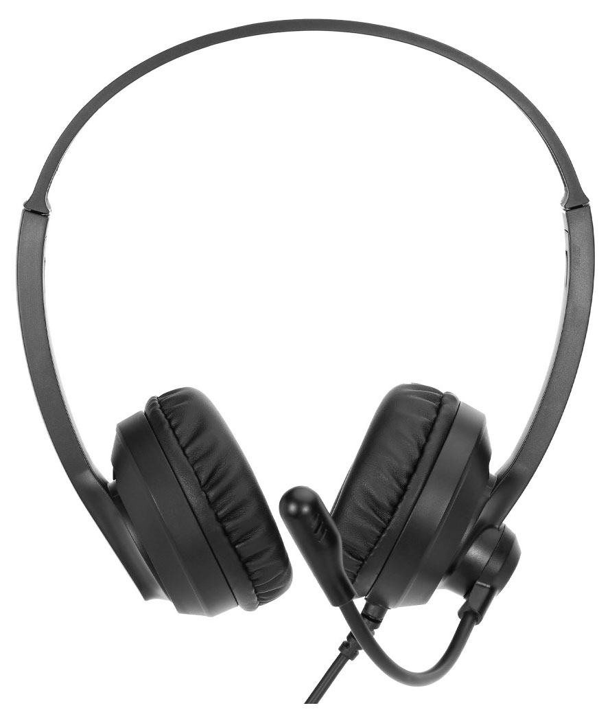 

Наушники проводные Оклик HS-M500 с микрофоном черные