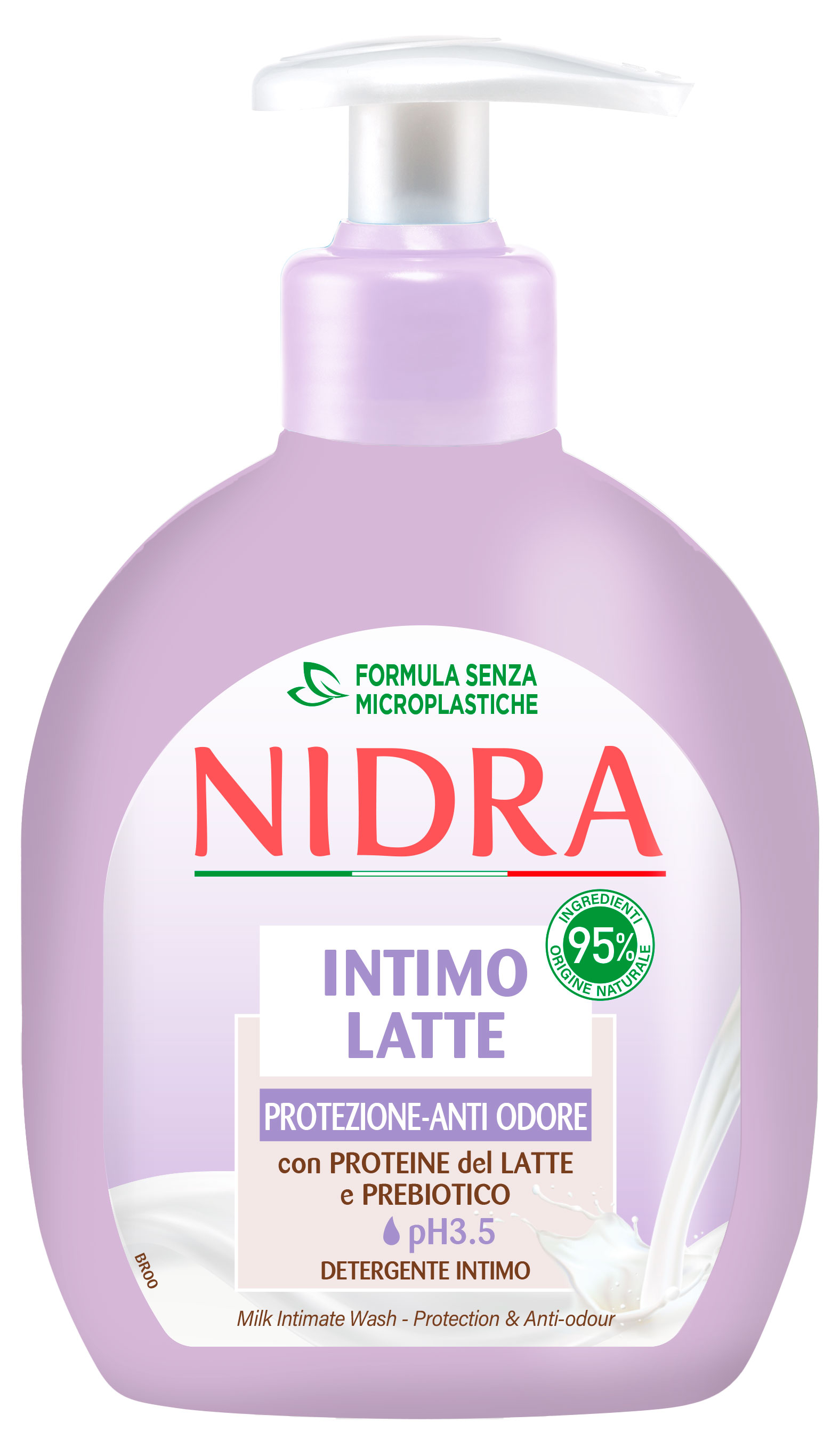 Изображение товара Гель для интимной гигиены Nidra Protection and Anti-odour Италия 250 мл