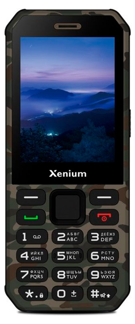 

Мобильный телефон Xenium X300 green