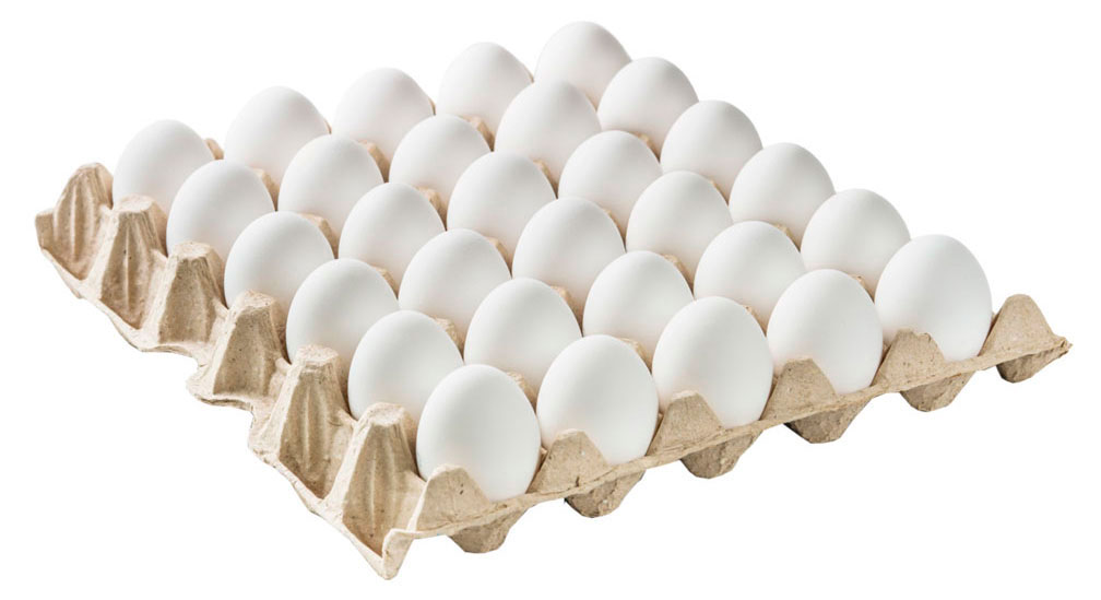 Изображение товара Яйца куриные С1 белые 30 шт в лотке Производитель АОПТИЦЕФАБРИКА СИНЯВИНСКАЯ