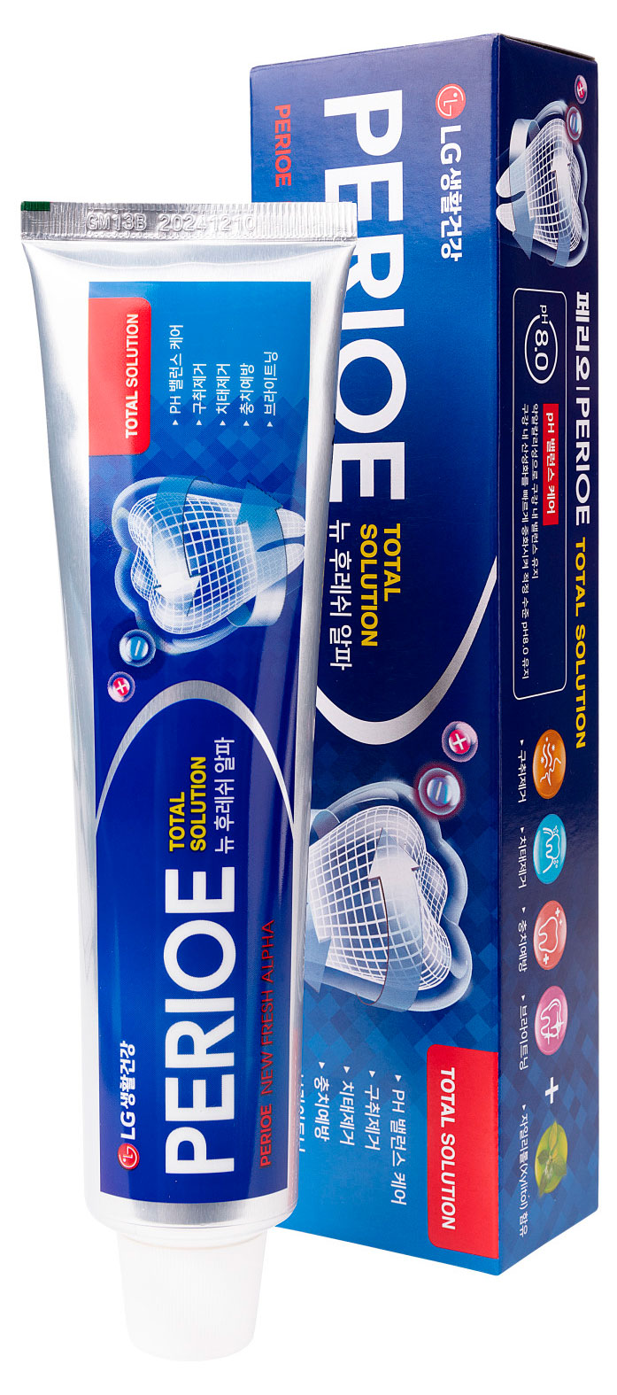 

Зубная паста Perioe Fresh Alpha total solution для комплексного ухода, 170 г