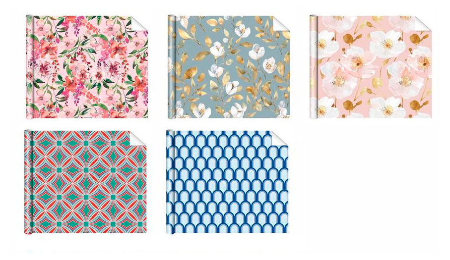 

Бумага упаковочная Арт & Дизайн металлизированная, 99,5x66,5x4 см в ассортименте