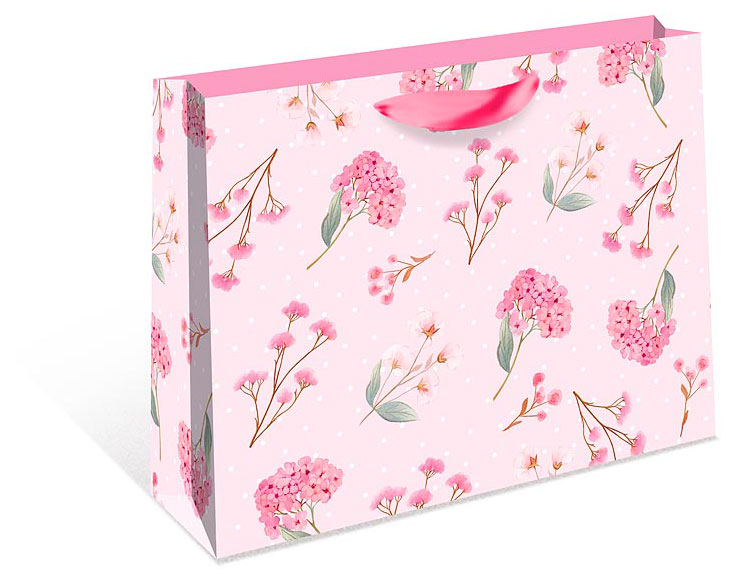 Изображение товара Подарочный пакет горизонтальный Арт & Дизайн 32х26 см селективный ассортимент