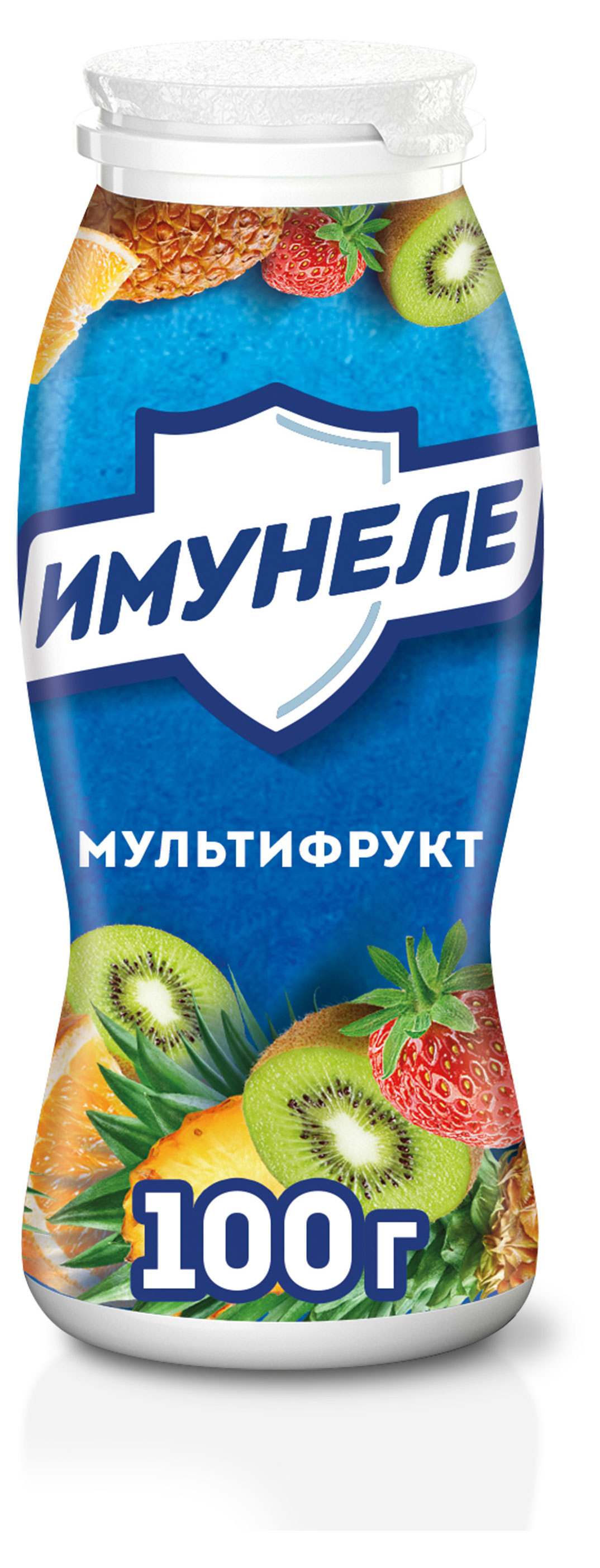 Изображение товара Напиток кисломолочный «Имунеле» мультифрукт 1,2% охлажденный, 100 г