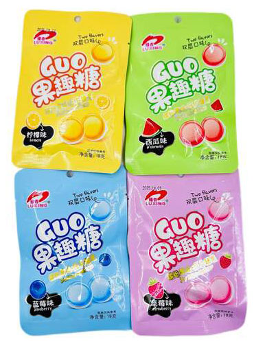 

Карамель леденцовая Luxiing Клубника Китай, 18 г