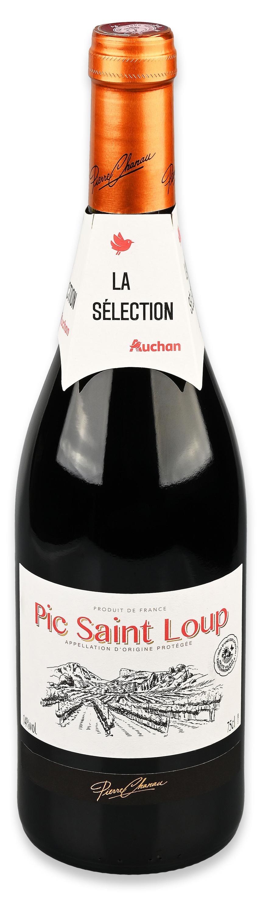 Изображение товара Вино Pierre Chanau Pic Saint Loup красное сухое Франция 0,75 л
