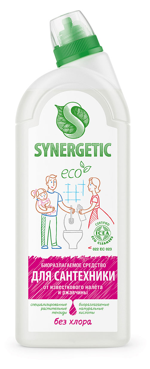 

Средство для чистки сантехники Synergetic, 1 л