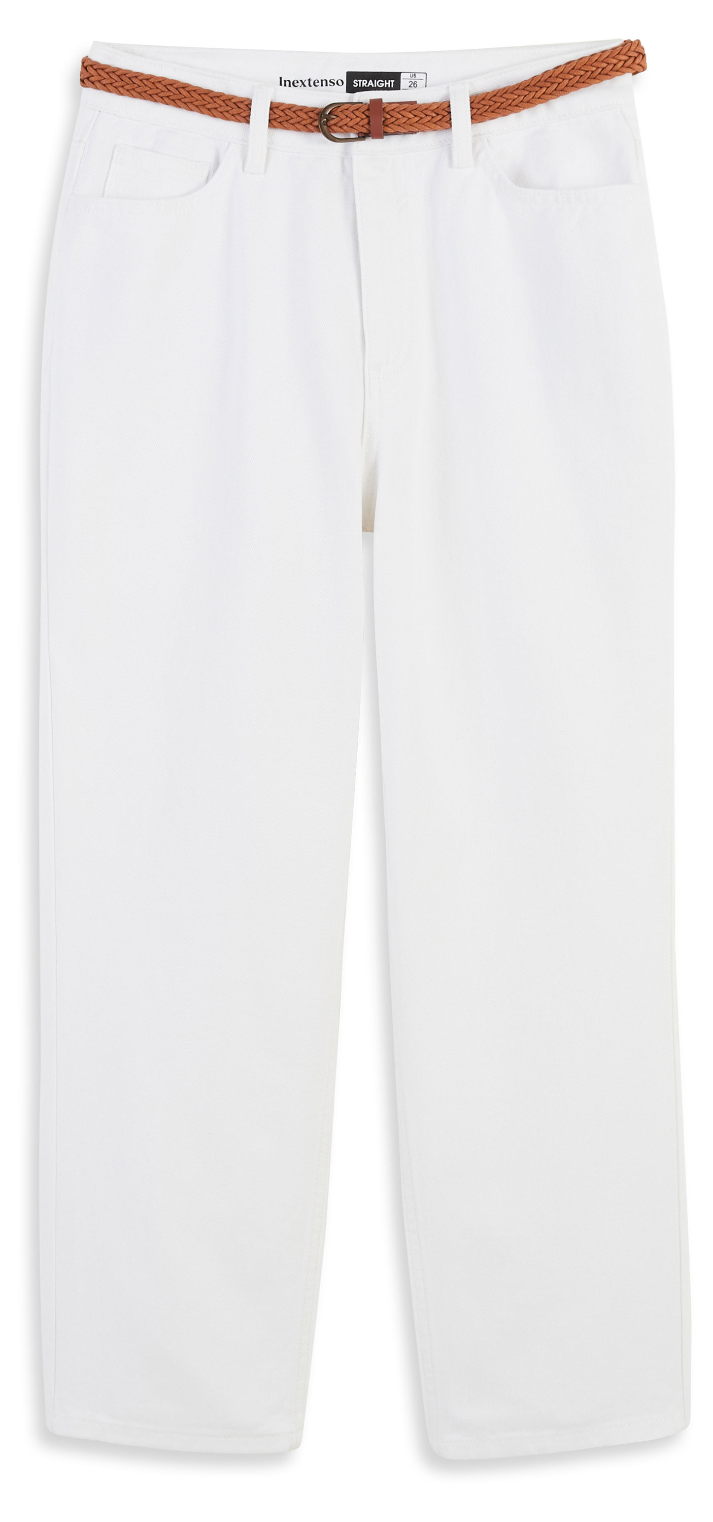 Изображение товара Джинсы женские InExtenso белые Бангладеш, р 26-40