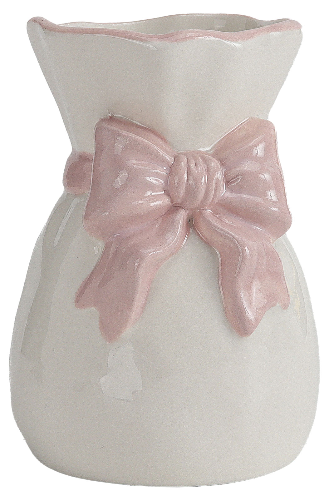 

Ваза Actuel Бант белая, h12,5 см