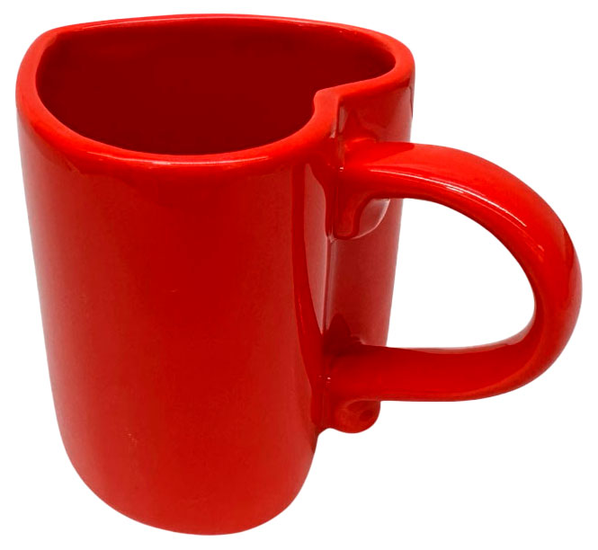 

Кружка Actuel Сердце красная, 300 мл