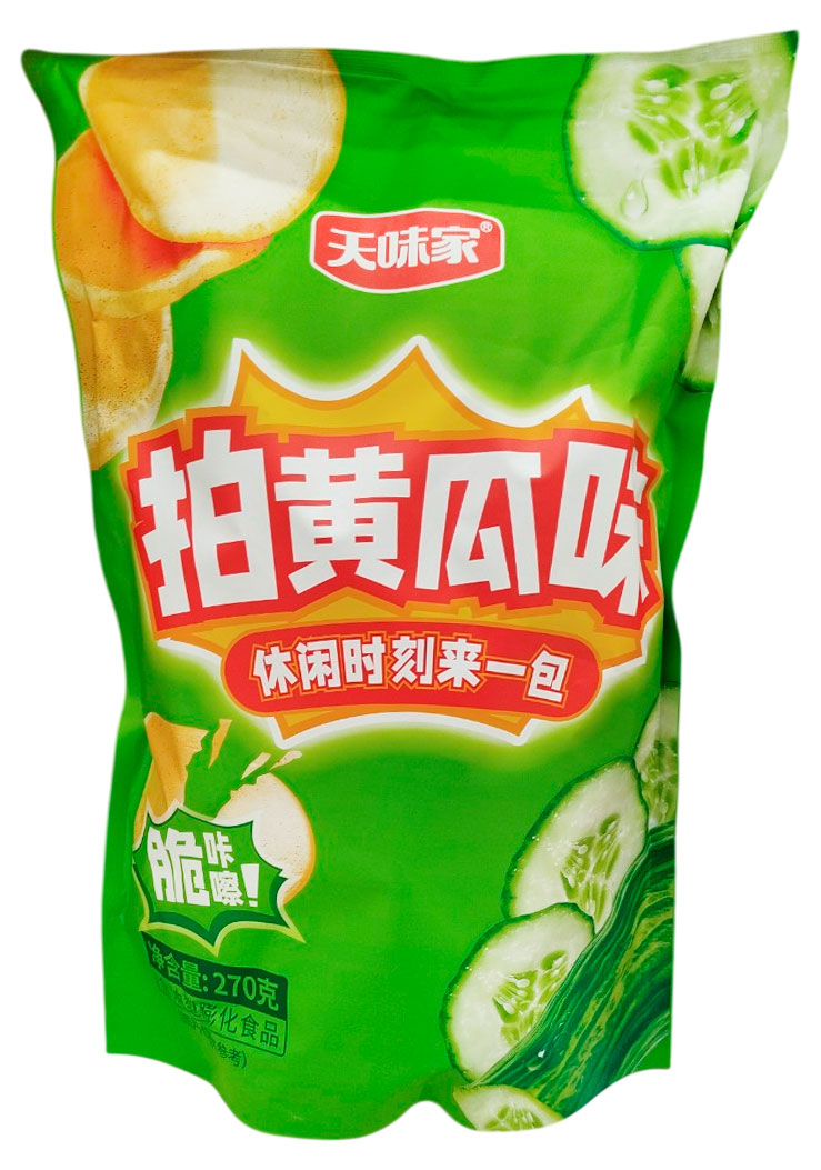 

Чипсы Tianweijia Китай, 270 г