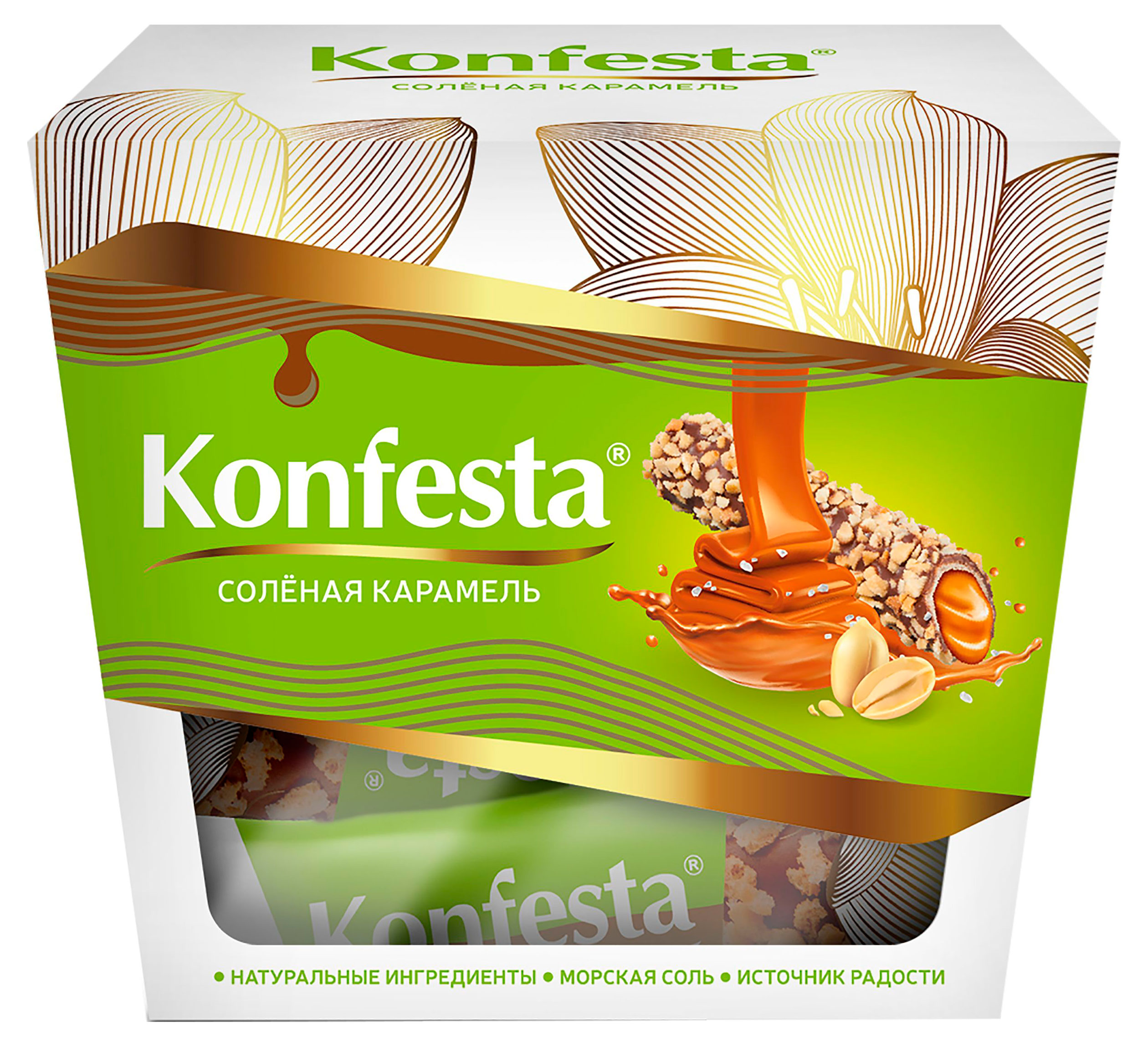 

Конфеты Konfesta соленая карамель, 150 г