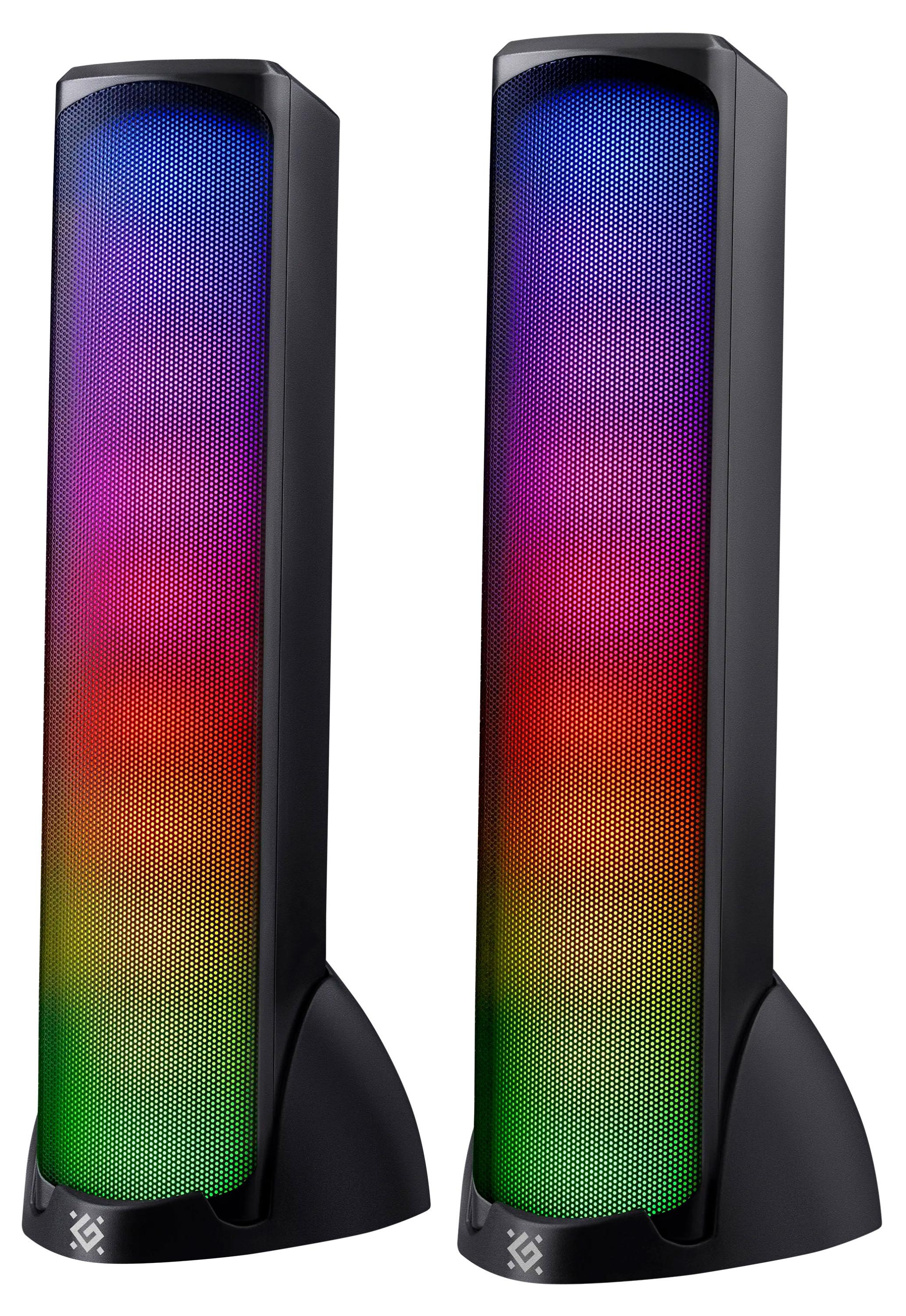 

Колонки Defender 2.0 SKYPULSE 10ВТ черные