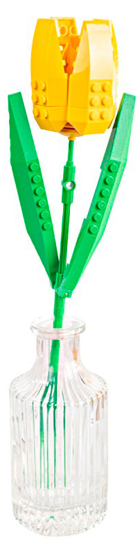 Изображение товара Конструктор Цветы белая лилия сборка без ухода для детей и взрослых