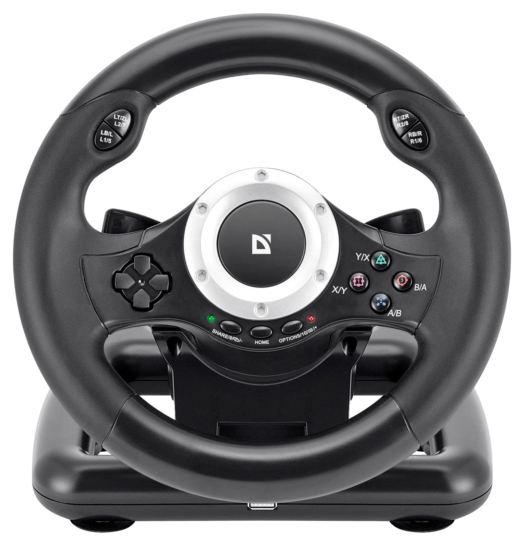 Изображение товара Defender Turbo pro руль игровой с педалями ПК PS3/4 Xbox Nintendo Switch