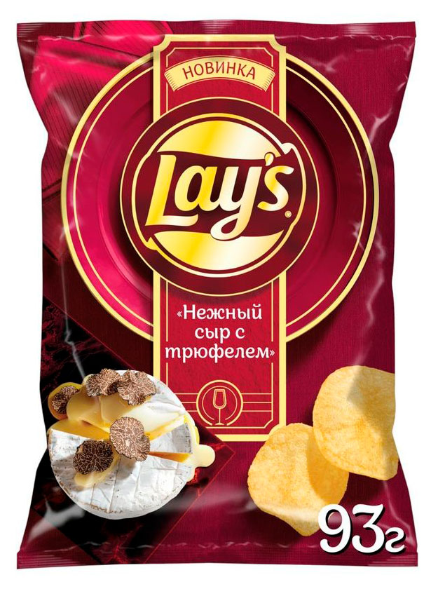 

Чипсы картофельные Lay's Нежный сыр с трюфелем, 93 г