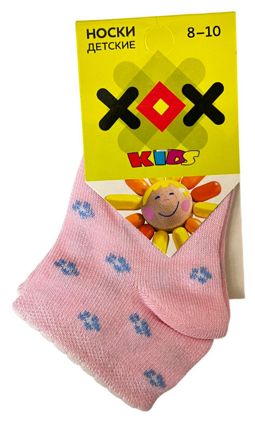 Изображение товара Носки детские ХОХ розовые, р. 8-10