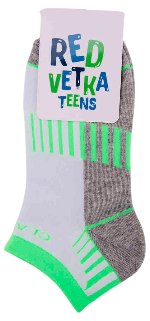 Изображение товара Носки детские «Красная Ветка» бело-зеленые, р.18-20