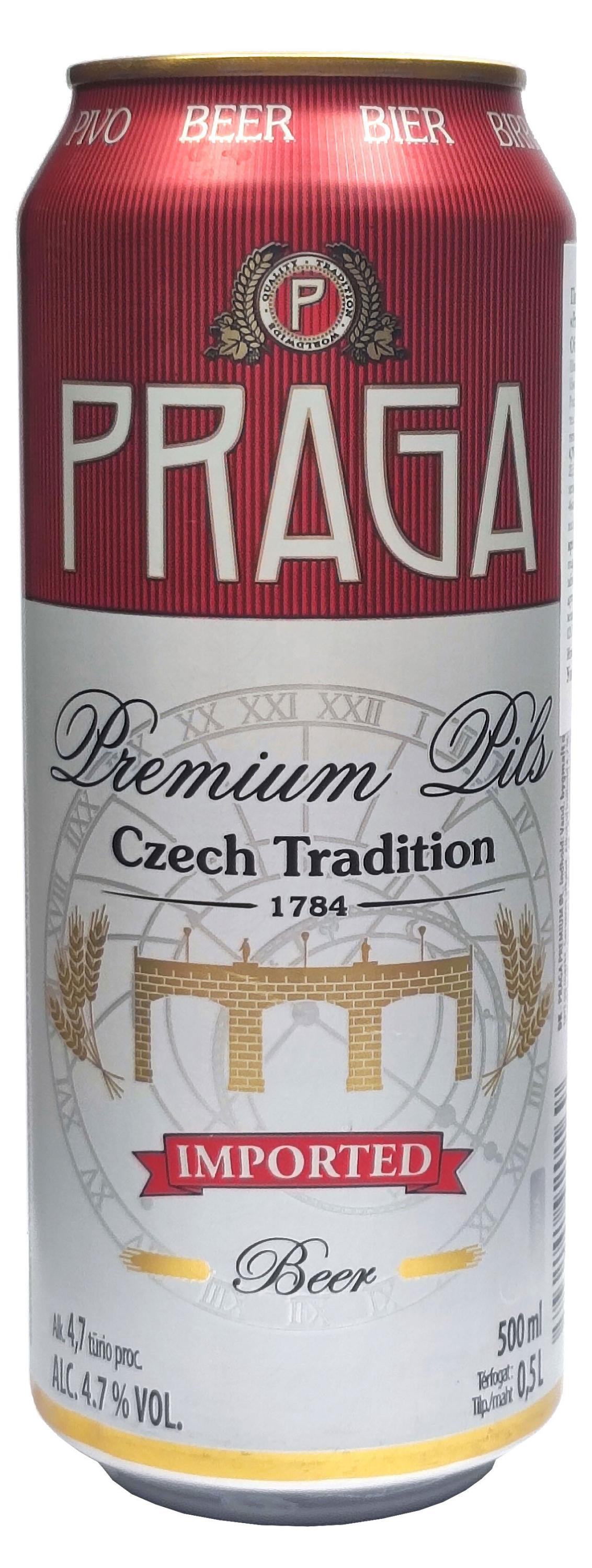 

Пиво светлое Praga Premium фильтрованное Словакия, 500 мл