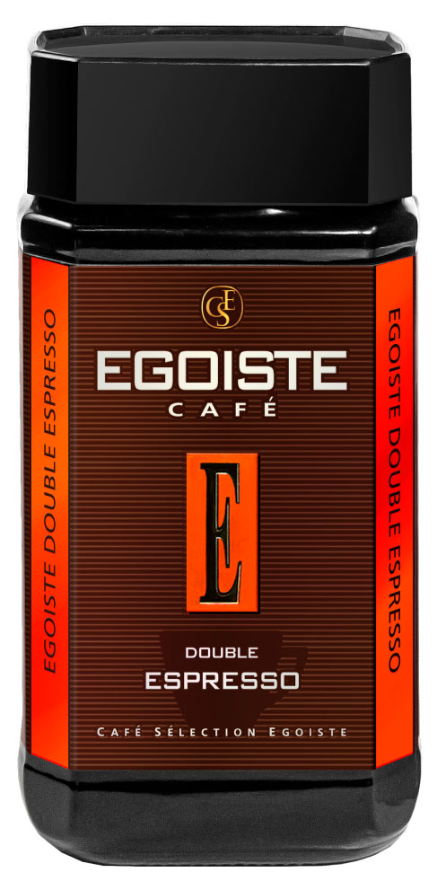 

Кофе растворимый Egoiste Double Espresso, 100 г