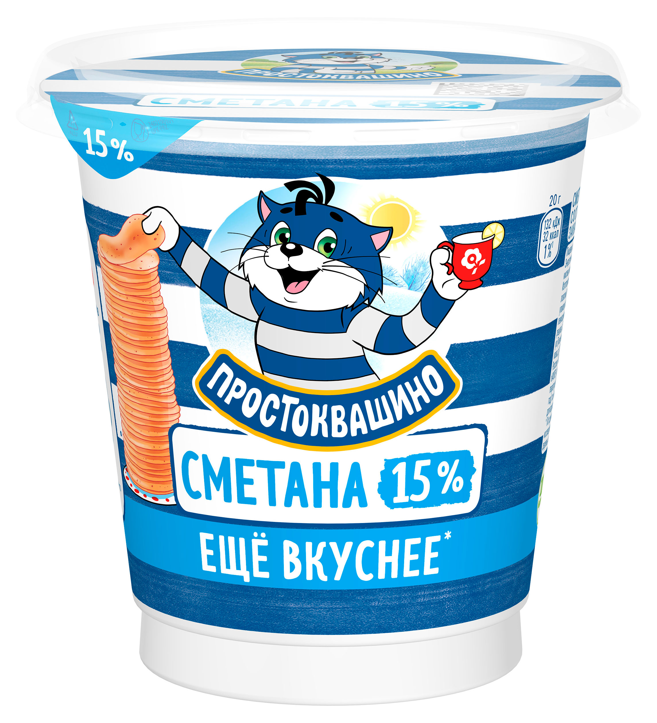 

Сметана Простоквашино 15%, 300 г