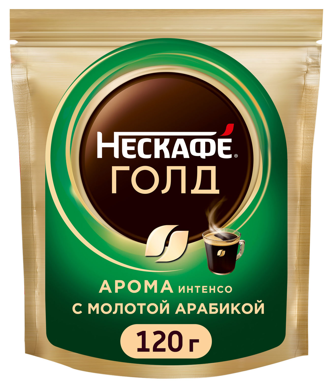 

Кофе растворимый Нескаф Голд Арома Интенсо сублимированный с добавлением натурального жареного молотого кофе, 120 г