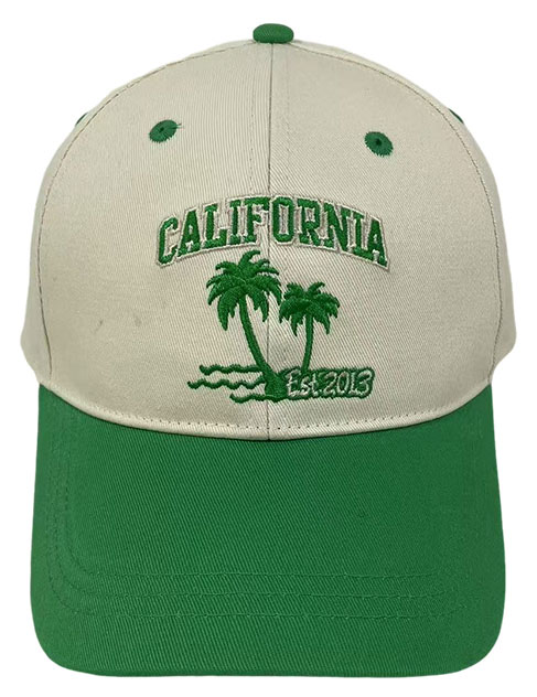 

Бейсболка мужская InExtenso California бело-зеленая, 58 см