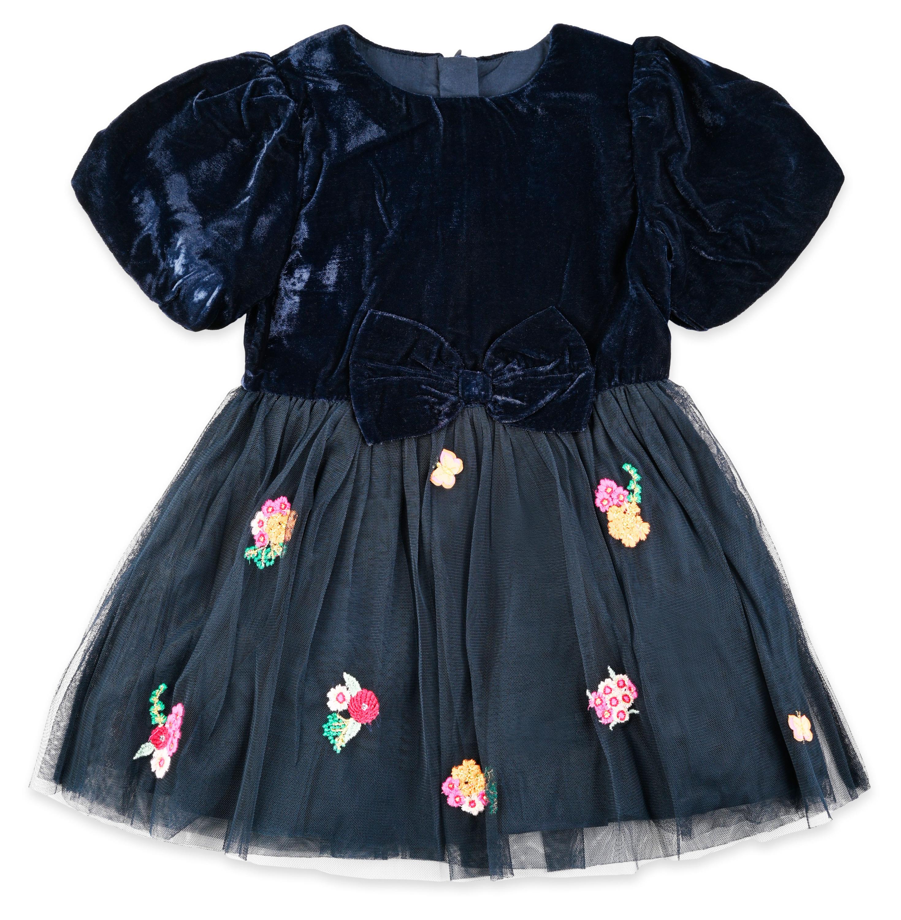 

Платье для девочки Mothercare синее, р. 86-128