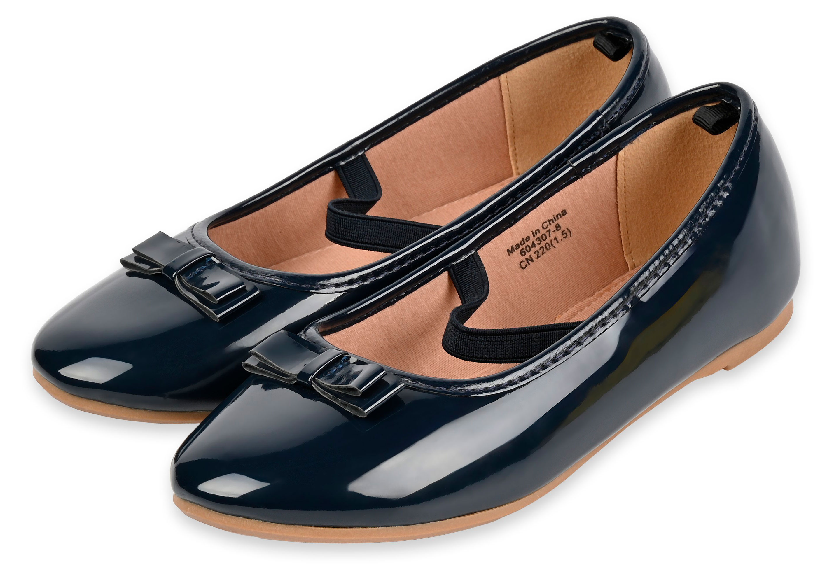 

Туфли для девочки Mothecare лакированные темно-синие, р. 24-33