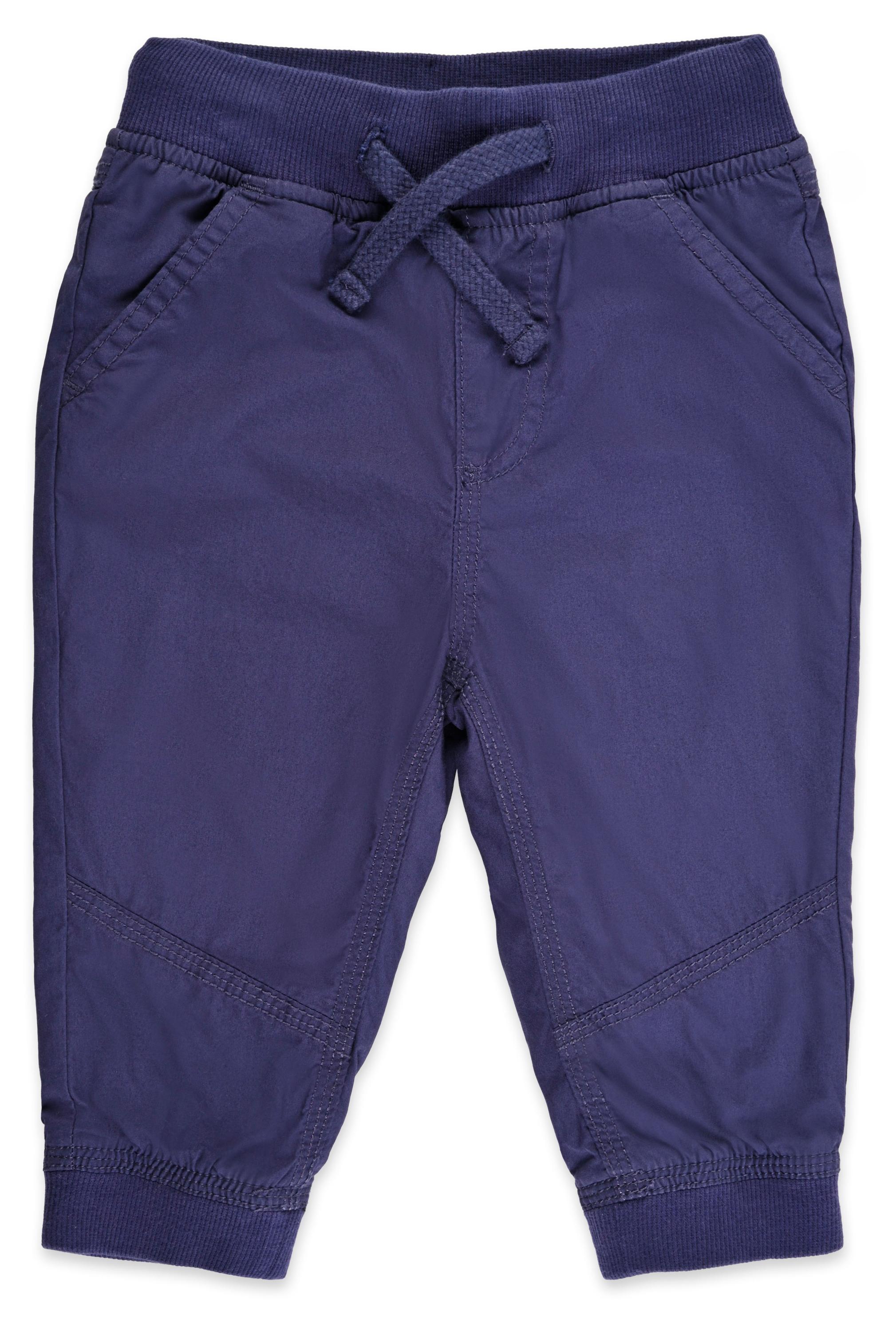 Изображение товара Брюки для мальчика Mothercare темно-синие р80-110 с подкладкой