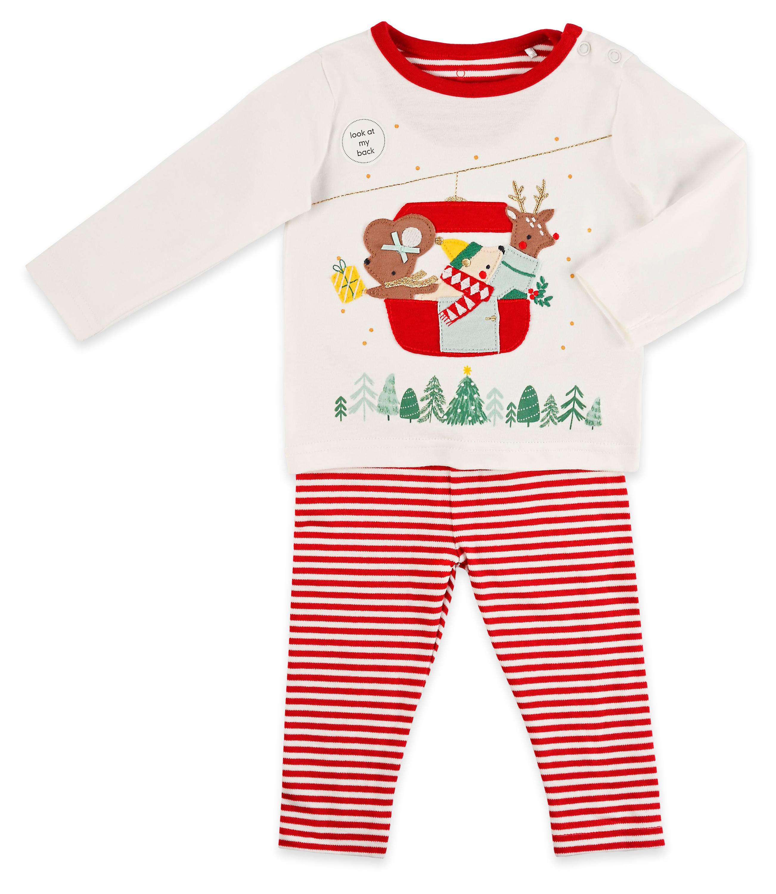 

Комплект для новорожденных Mothecare Новогодние зверята, р. 62-86